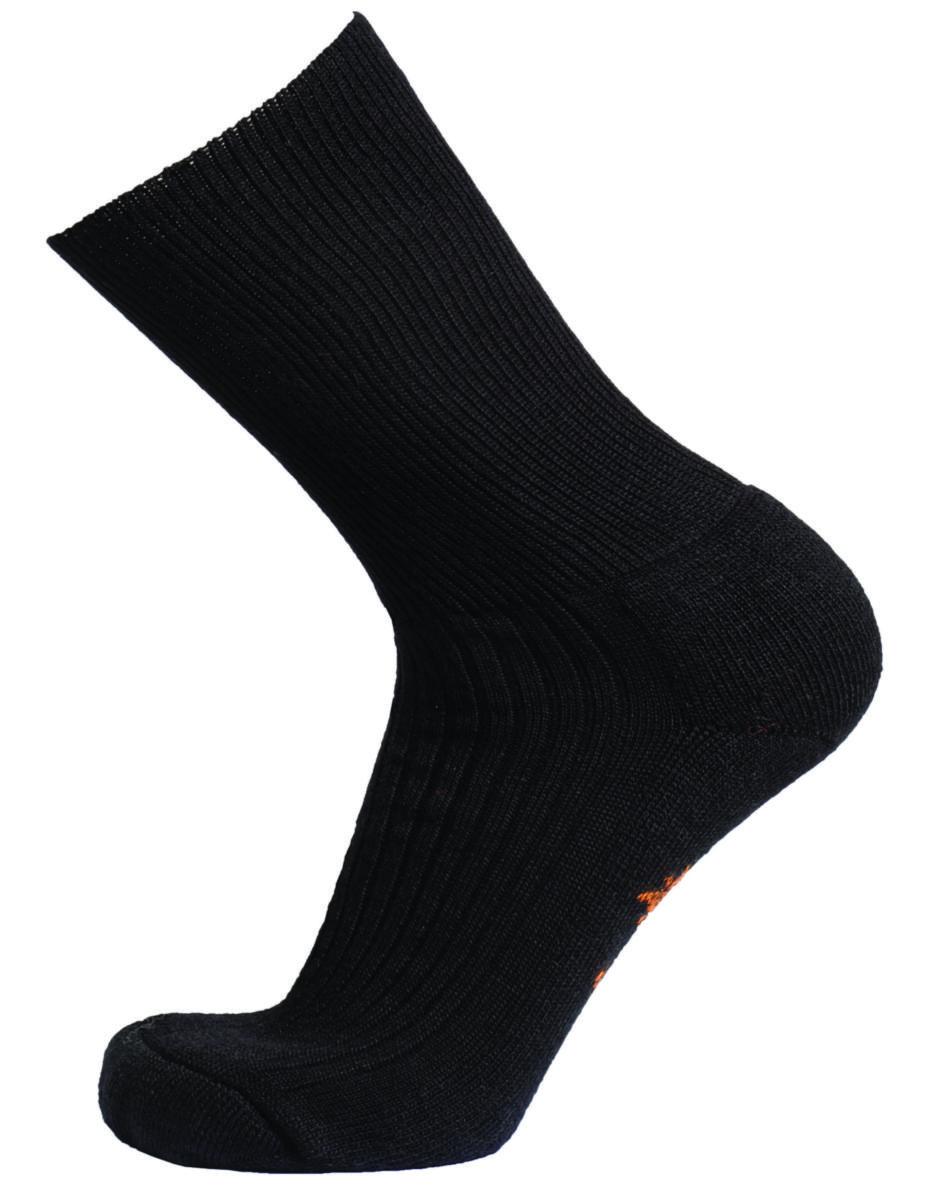 Strumpa Tranemo 9075 flam tjock - STRUMPA TRANEMO 9075 SVART ULL FLAM TJOCK STL 40-42