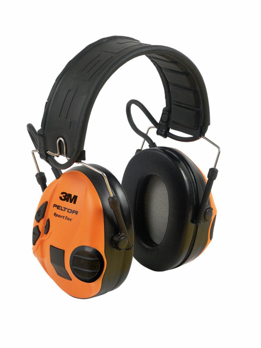 Hörselkåpa 3M Peltor SportTac medhörning - HÖRSELKÅPA PELTOR SPORTTAC MT16H210F-478-GN HUNTING GR/OR