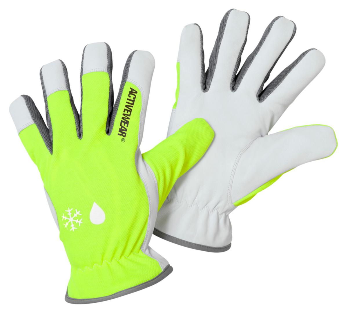 Vinterhandske Activewear 2285 - HANDSKE ACTIVEWEAR 2285 GET VATTENTÄT GUL STL 9