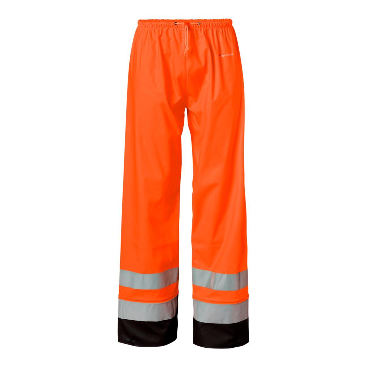 Regnbyxa Top Swede 182 - REGNBYXA TOPSWEDE 182 VARSEL ORANGE/SVART XXL
