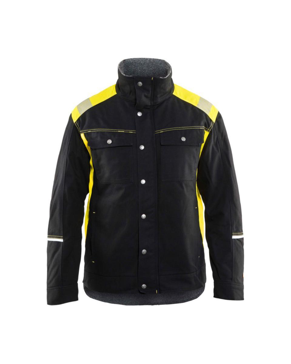 Vinterjacka Blåkläder 4915-1370 - VINTERJACKA BLK 4915-1370 S/G SVART/GUL VISIBLE STL 3XL