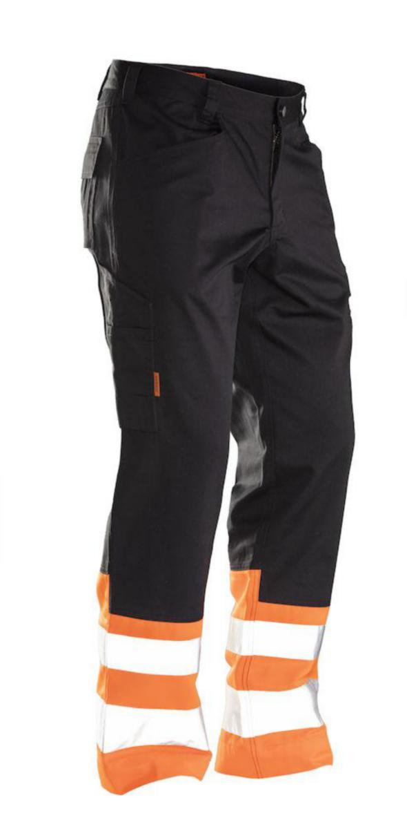 Midjebyxa Jobman 2314 - SERVICEBYXA JOBMAN 2314 VARSEL KL.1 SVART/ORANGE D84