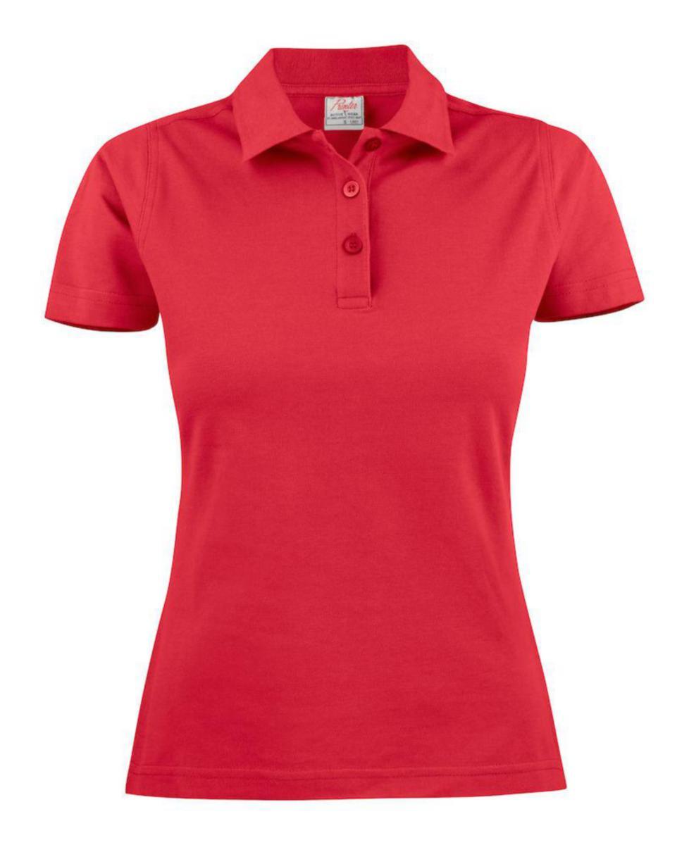 Pikétröja Surf Polo - PIKÉTRÖJA SURF POLO LADY RÖD M