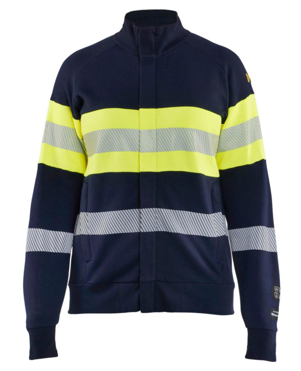 Tröja Blåkläder 3472-1762 Flam dam - TRÖJA BLK 3472-1762 MARIN/GUL VARSEL KL1 FLAM DAM STL XL
