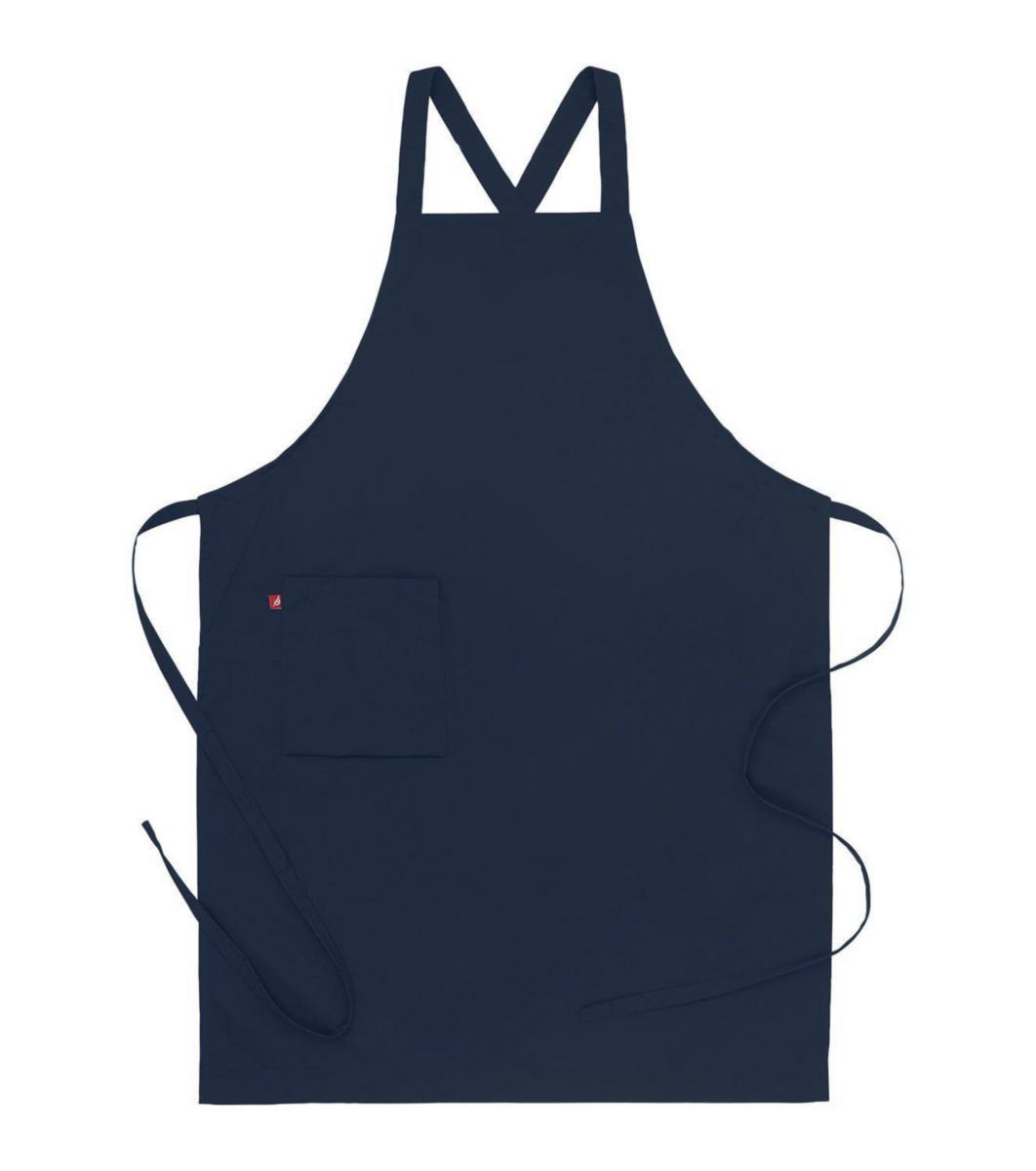 Bröstlappsförkläde Segers 4577 - BRÖSTLAPPSFÖRKLÄDE SEGERS 4577 MÖRK MARIN ONE SIZE