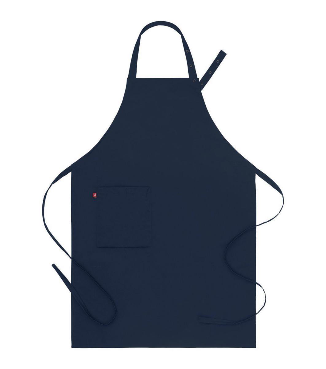 Bröstlappsförkläde Segers 4579 - BRÖSTLAPPSFÖRKLÄDE SEGERS 4579 MÖRK MARIN ONE SIZE