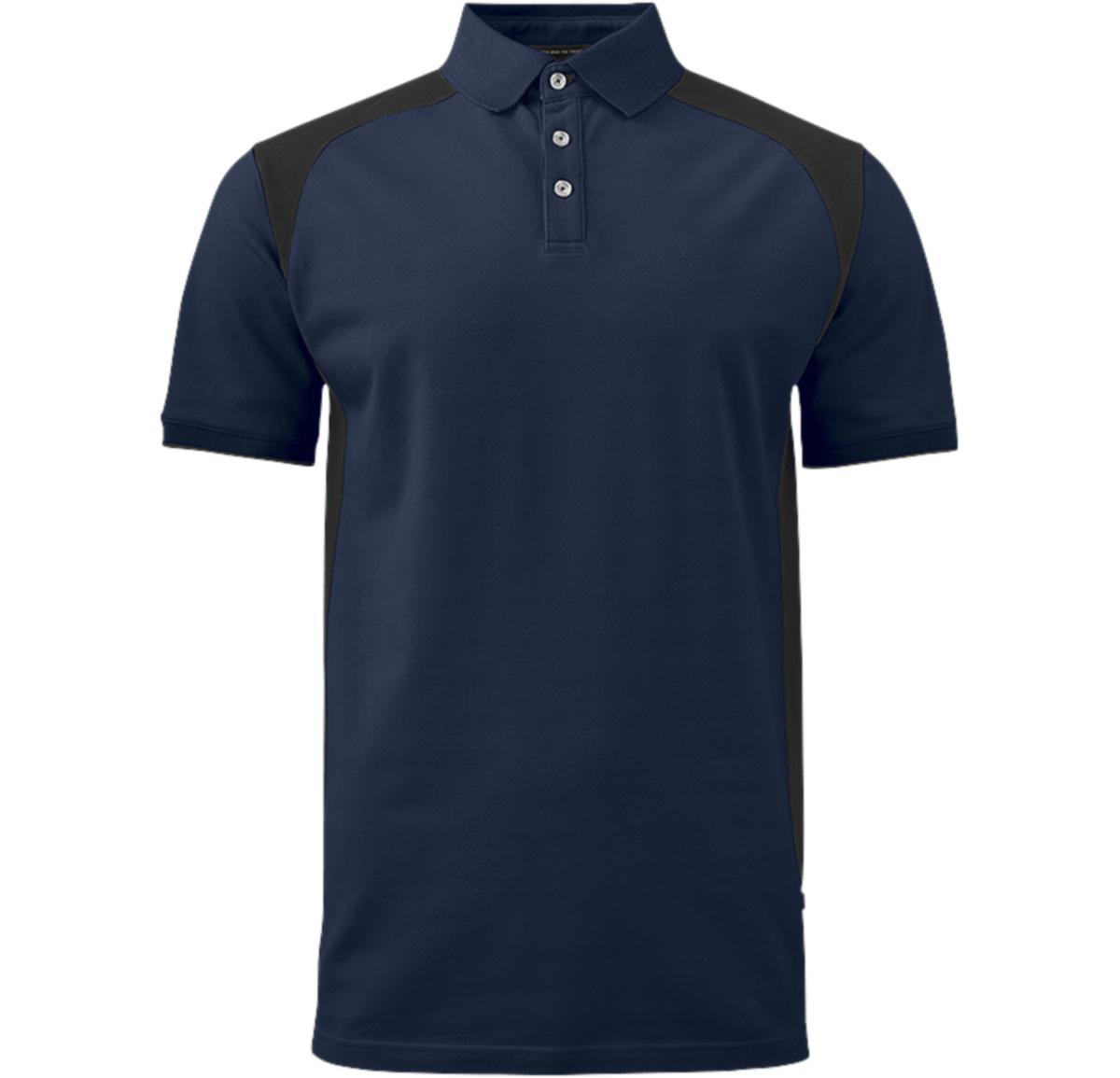 Pikétröja Texstar PS07 - PIKÉTRÖJA TEXSTAR PS07 STRETCH MARIN/SVART STL M