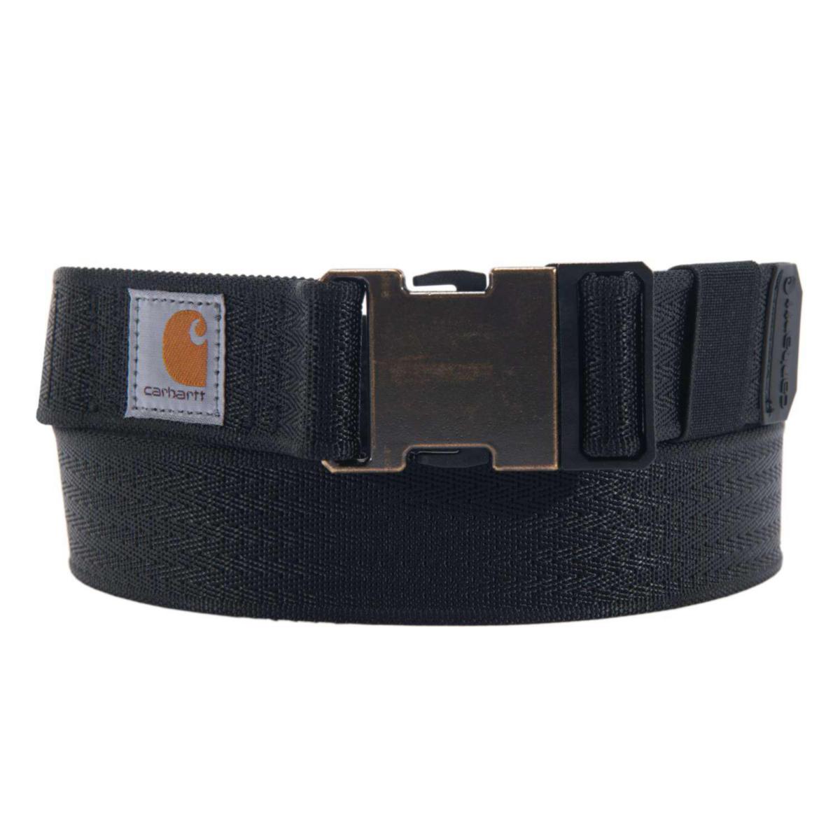 Bälte Carhartt A0005660 - BÄLTE CARHARTT A0005660001 SVART STL M