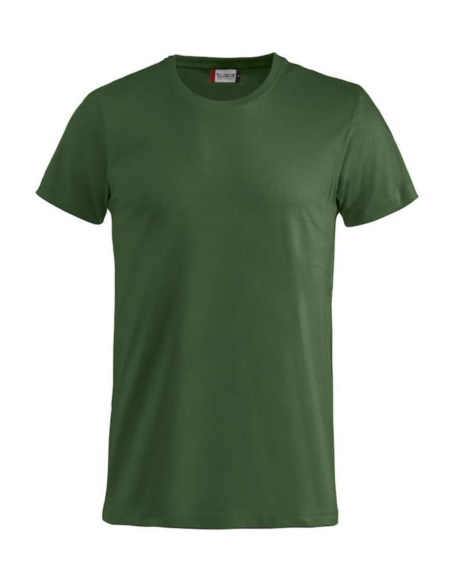 T-shirt Clique 029030 Basic-T - T-SHIRT CLIQUE 029030 BASIC-T BOMULL 145g BUTELJGRÖN STL XS
