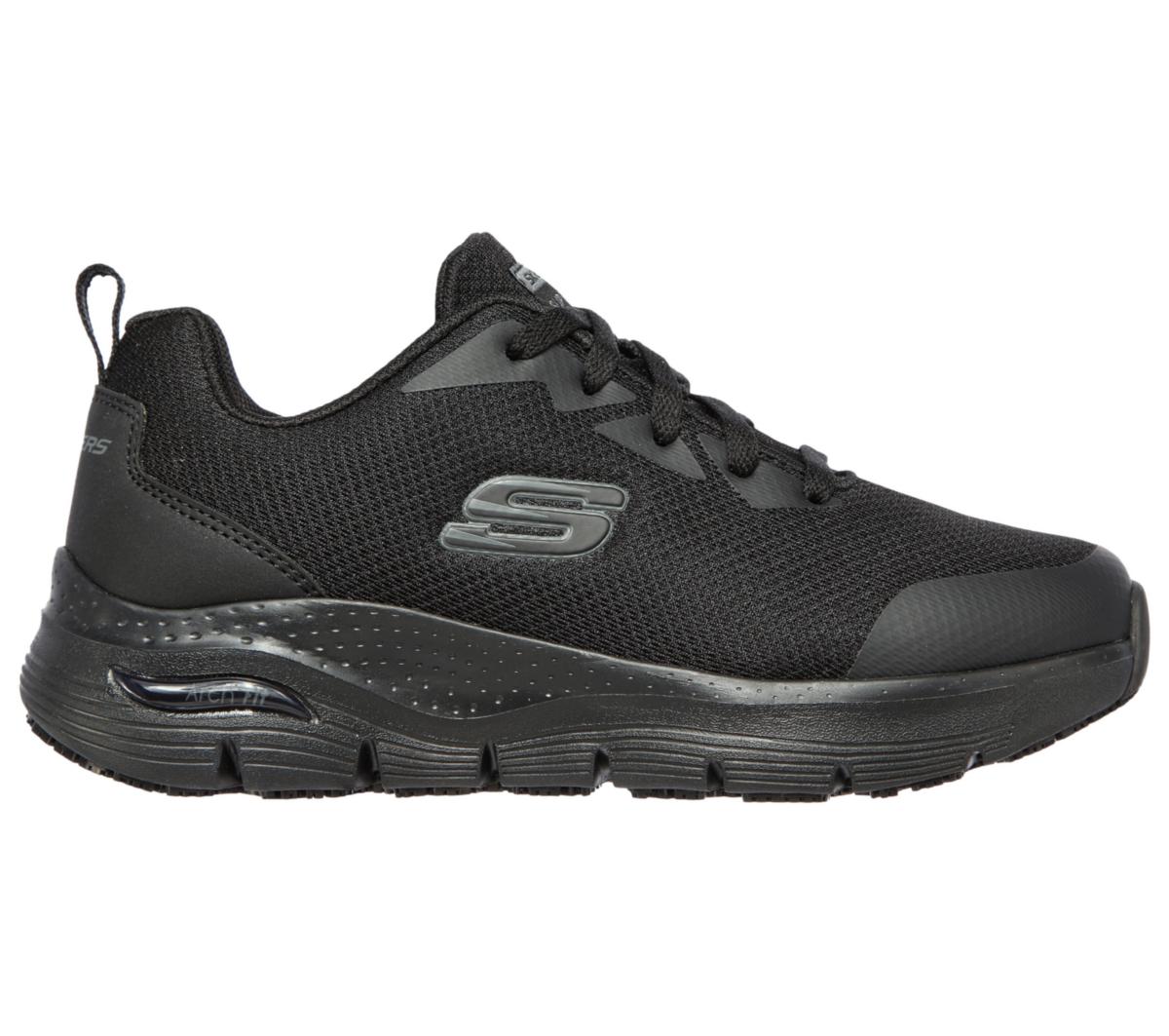 Yrkessko Skechers Work Arch Fit dam - YRKESSKO SKECHERS WORK ARCH DAM FIT ESD SRC SVART STL 39