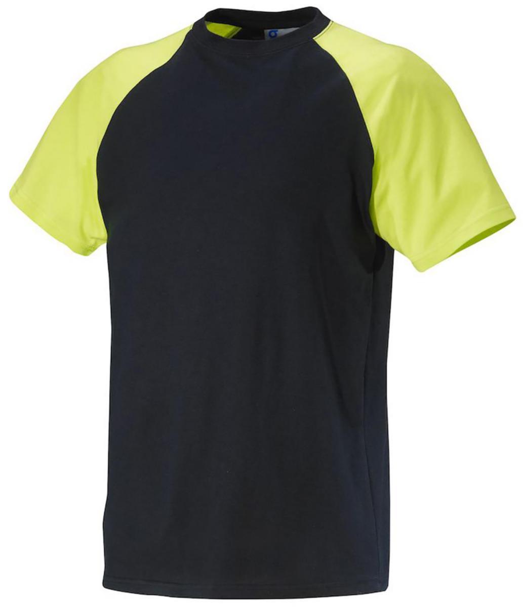 T-Shirt Monza 1580 - T-SHIRT MONZA SVART/GUL L