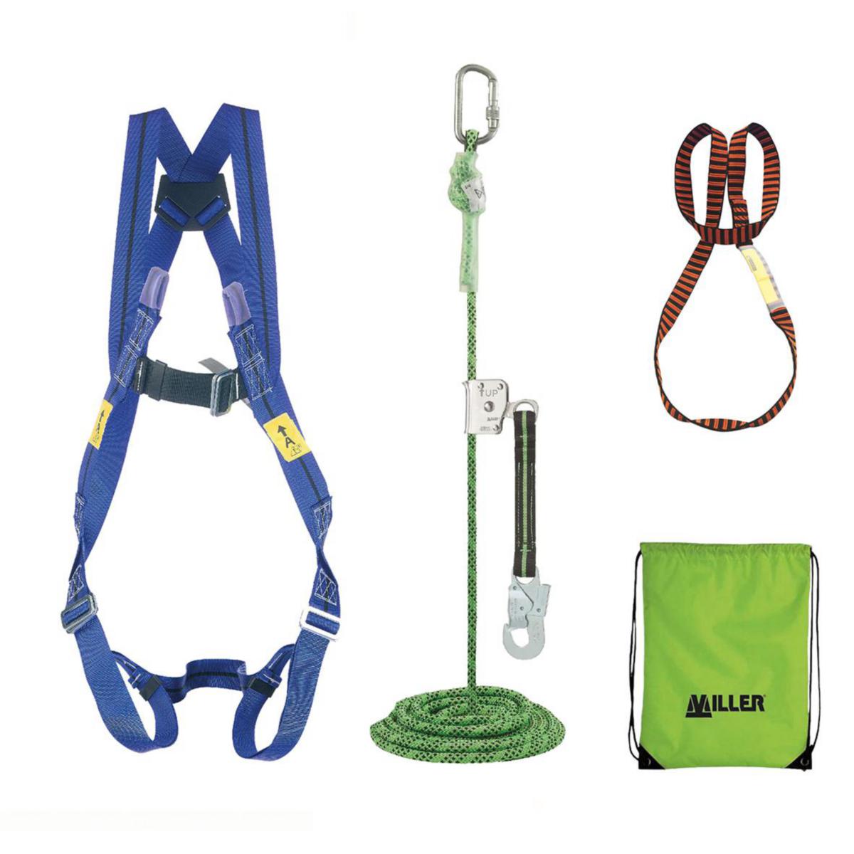 Fallskyddspaket Tak Miller Titan 1036268 - TAKKIT MILLER TITAN PSS1036268 SELE TAKLINA EDGE 20 M SLING