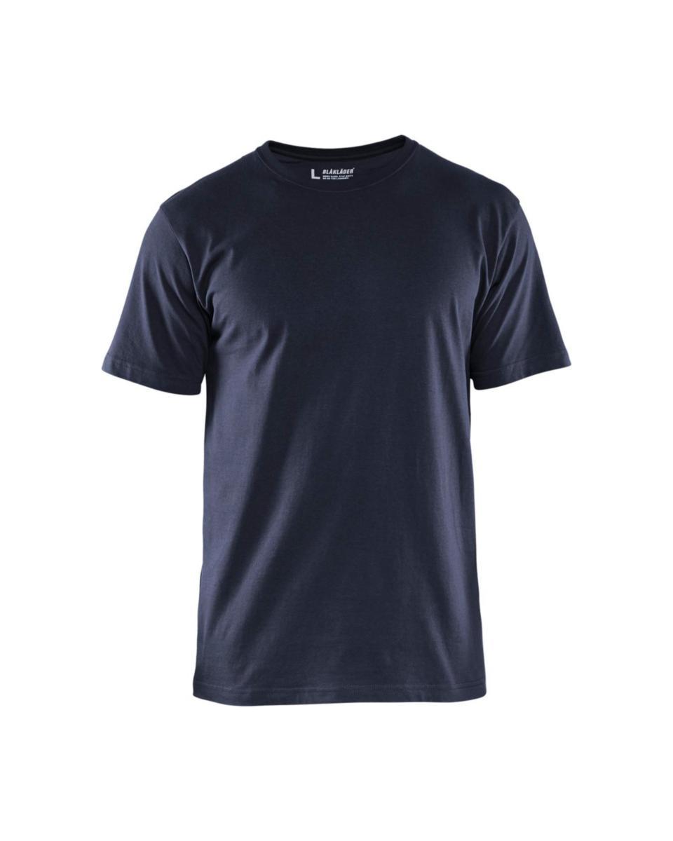 T-shirt Blåkläder 3525-1042 - T-SHIRT BLK 3525-1042 SVART STL L LÅNG