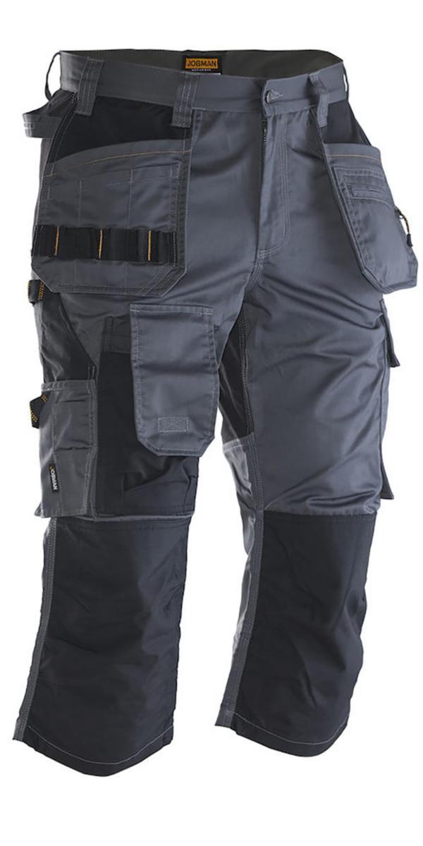 Piratbyxa Jobman 2362 - PIRATBYXA JOBMAN 2362 GRÅ /SVART STRETCH STL D88