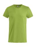 T-SHIRT CLIQUE  029030 BASIC-T BOMULL 145g LJUSGRÖN STL L