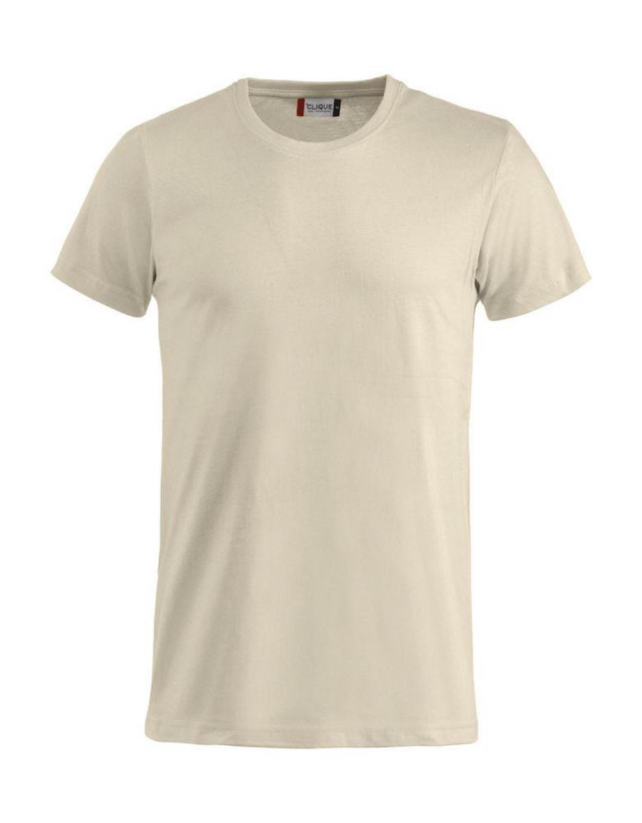 T-shirt Clique 029030 Basic-T - T-SHIRT CLIQUE 029030 BASIC-T BOMULL 145g BEIGE STL XL