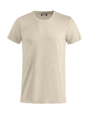 T-SHIRT CLIQUE  029030 BASIC-T BOMULL 145g BEIGE STL L