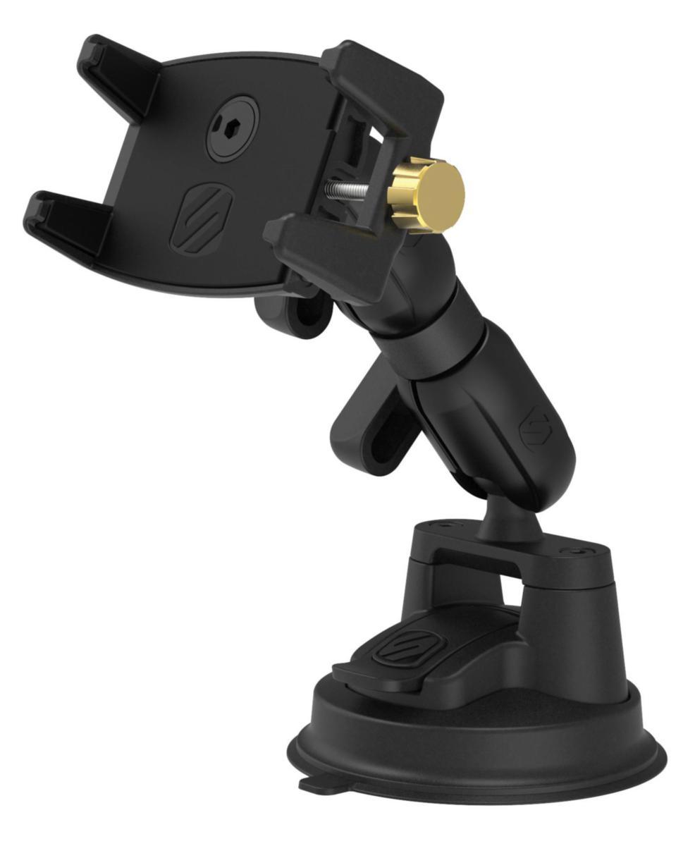 Mobilhållare för vindruta/instrumentbräda, HDGrip™ - MOBILHÅLLARE MED FÖRLÄNG. ARM SVART HDGRIP SCOSCHE