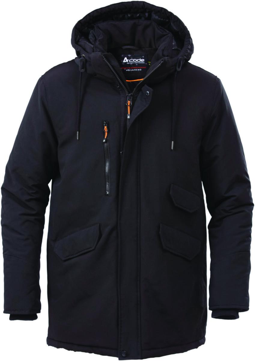 Parkas Fristads 1447 - PARKAS CODE 1447 SVART STL S