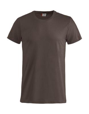 T-SHIRT CLIQUE  029030 BASIC-T BOMULL 145g MOCCA STL M