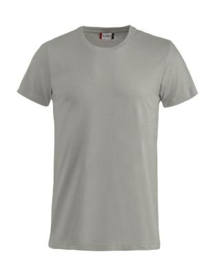 T-SHIRT CLIQUE  029030 BASIC-T BOMULL 145g SILVER STL XL