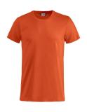 T-SHIRT CLIQUE  029030 BASIC-T BOMULL 145g BL.APELSIN STL XL