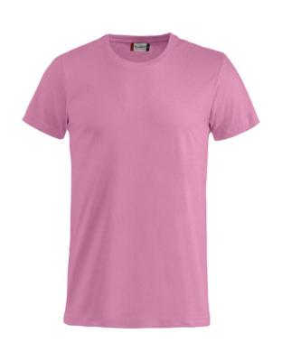 T-SHIRT CLIQUE  029030 BASIC-T BOMULL 145g LJUSROSA STL S