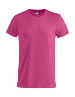 T-SHIRT CLIQUE  029030 BASIC-T BOMULL 145g CERISE STL S