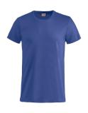 T-SHIRT CLIQUE  029030 BASIC-T BOMULL 145g BLÅ STL 3XL