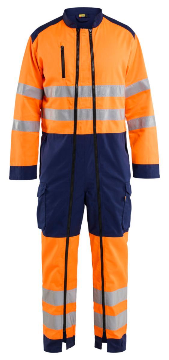 Overall Blåkläder 6020 - OVERALL BLK 6020 2ST DRAGKEDJA VARSEL KL.3 ORA/MARIN STL XS