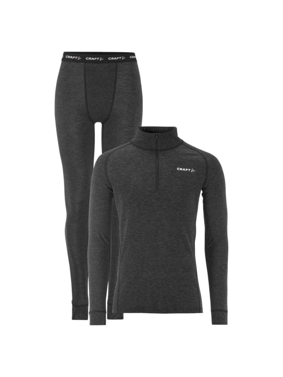 Underställ Craft C18308 - UNDERSTÄLL CRAFT C18308 HALF ZIP SVART STL XS