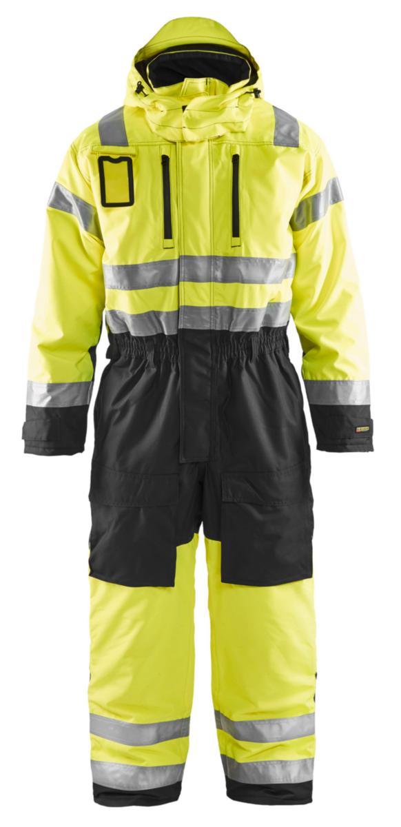 Vinteroverall Blåkläder 6763-1977 - VINTEROVERALL BLK 6763-1977 GUL/SVART VARSEL KL3 STL C60
