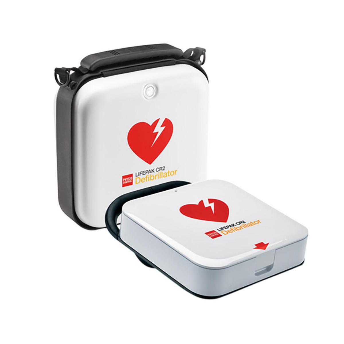 Hjärtstartare Lifepak CR2 med Väska/Tillbehör - HJÄRTSTARTARE LIFEPAK CR2 INKLUSIVE VÄSKA MED TILLBEHÖR