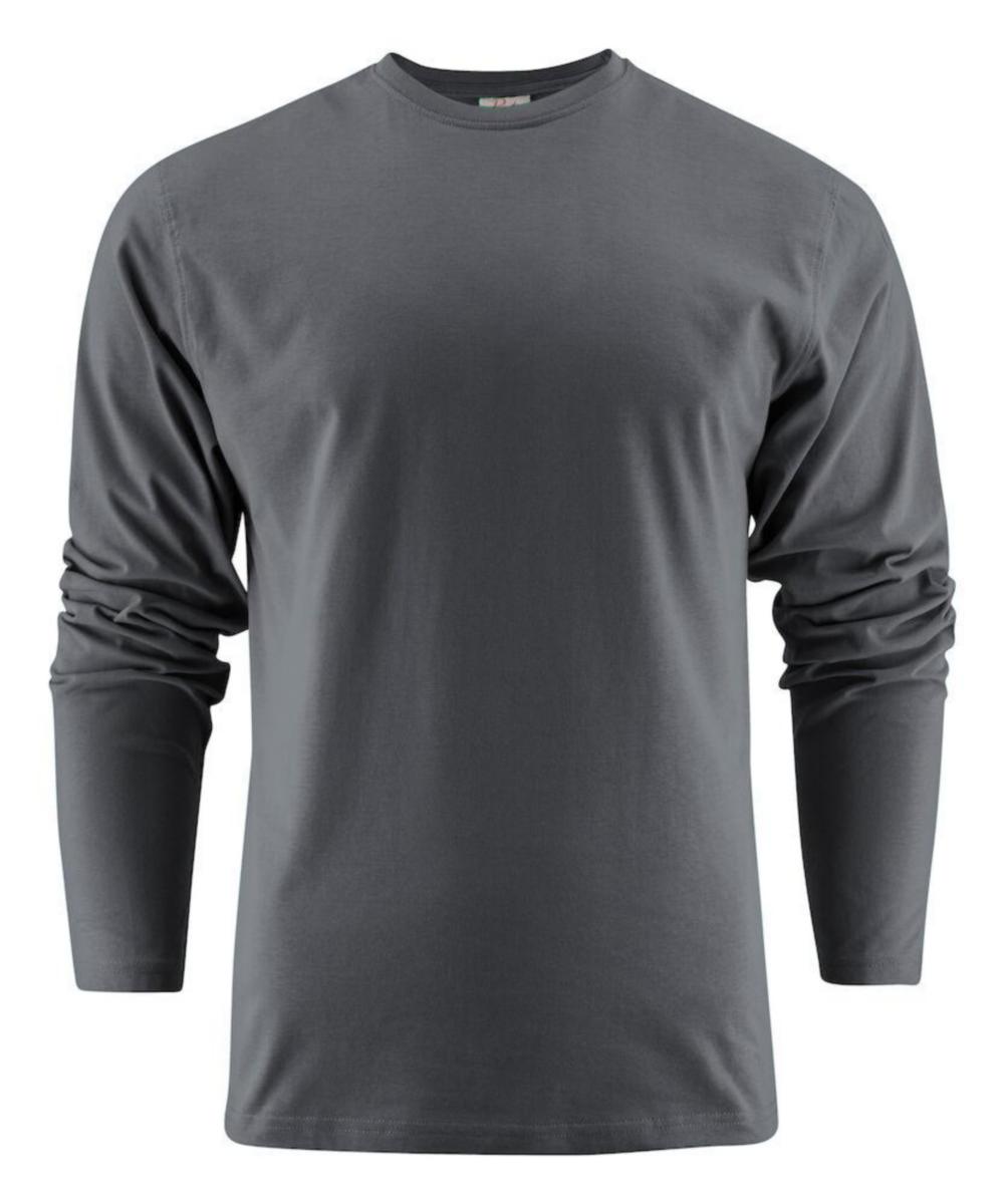 T-shirt Printer heavy L:ärm 2264034 - T-SHIRT PRINTER HEAVIER L:ÄRM 2264034 STÅLGRÅ STL 5XL