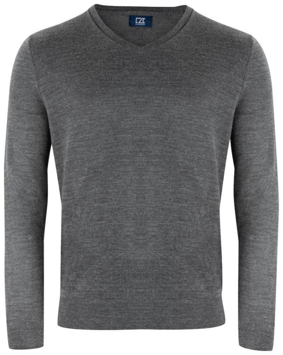 Tröja Cutter & Buck Vernon v-neck - TRÖJA C&B VERNON 355432 GRÅ STL M