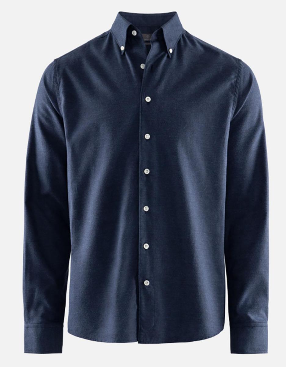 Skjorta Berkeley John Ceder - SKJORTA BERKELEY JOHN CEDER TAILORED MARINBLÅ STL 41