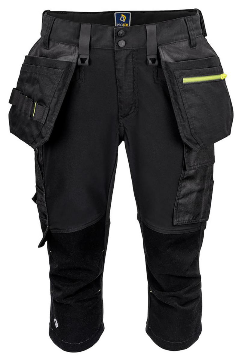 Piratbyxa Projob 5557 - PIRATBYXA PROJOB 5557 SVART STRETCH STL C46