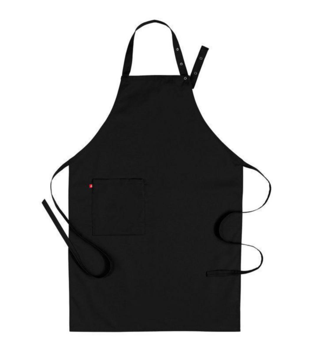 Bröstlappsförkläde Segers 4579 - BRÖSTLAPPSFÖRKLÄDE SEGERS 4579 SVART ONE SIZE