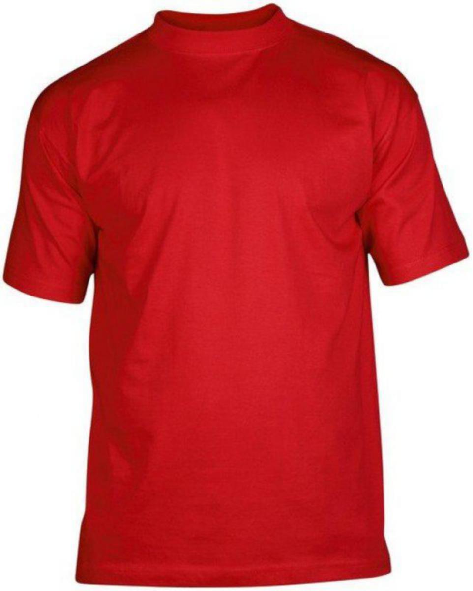 T-shirt Textil Original Grizzly 150315 - ORIGINAL T-SHIRT RÖD L