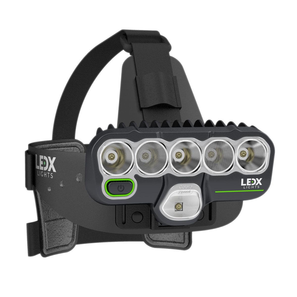 Pannlampa LEDX Cobra G4 Kit 106Wh - PANNLAMPA LEDX COBRA KIT G4 7000 XPAND 106WH BATTERI