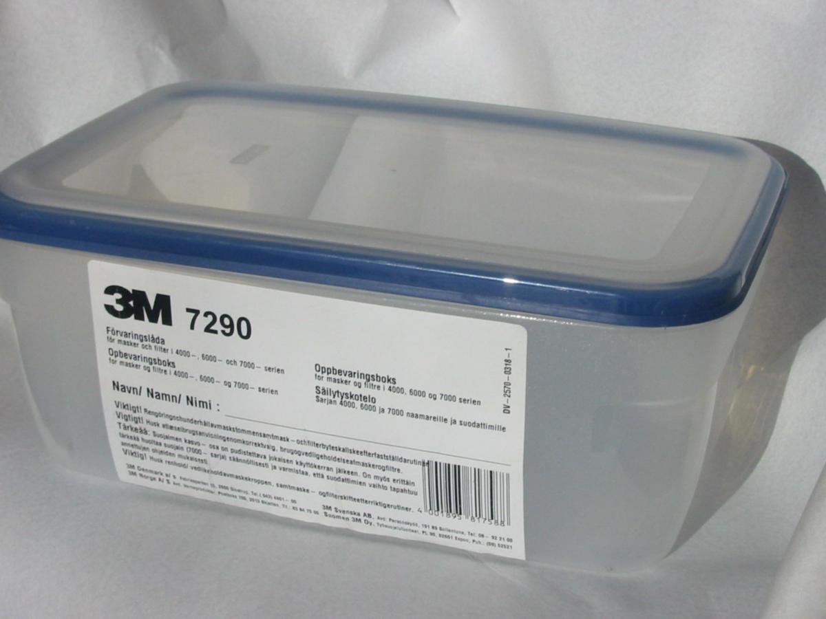 Förvaringsbox 3M 7290 - FÖRVARINGSBOX 3M 7290 FÖR 4000 SERIENS HALVMASKER