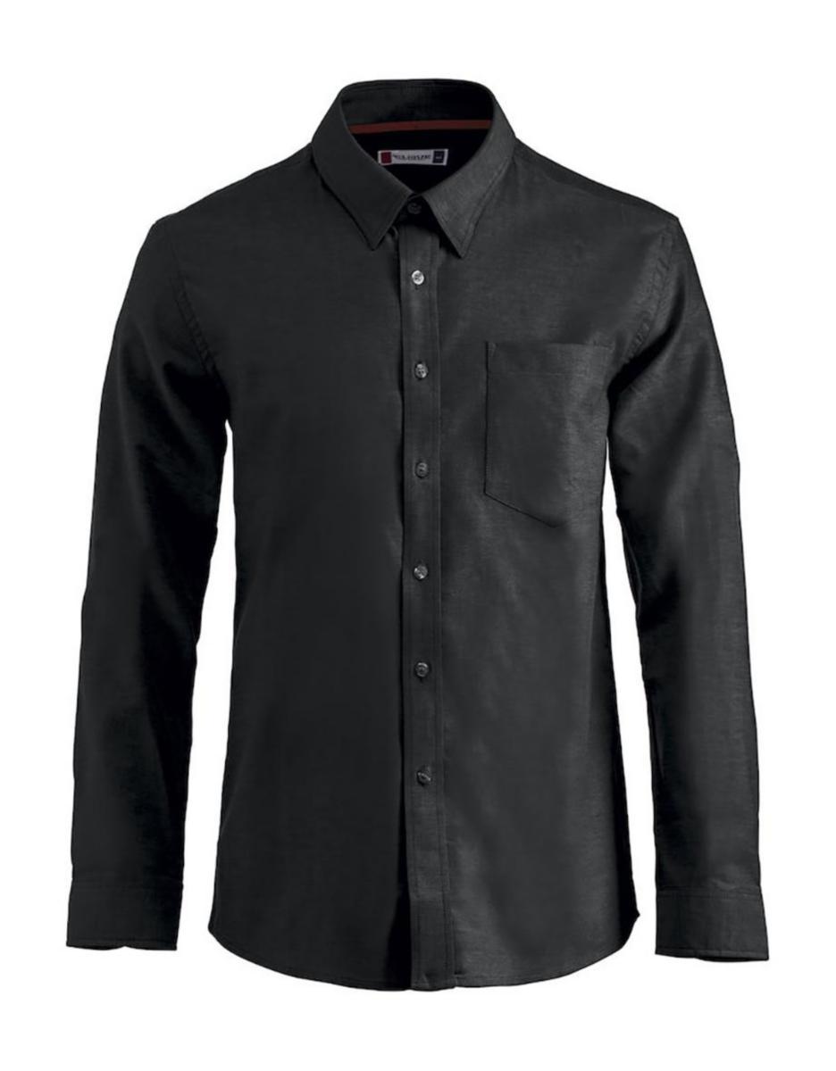 Skjorta New Wave Oxford Clique - NEW OXFORD SKJORTA SVART L