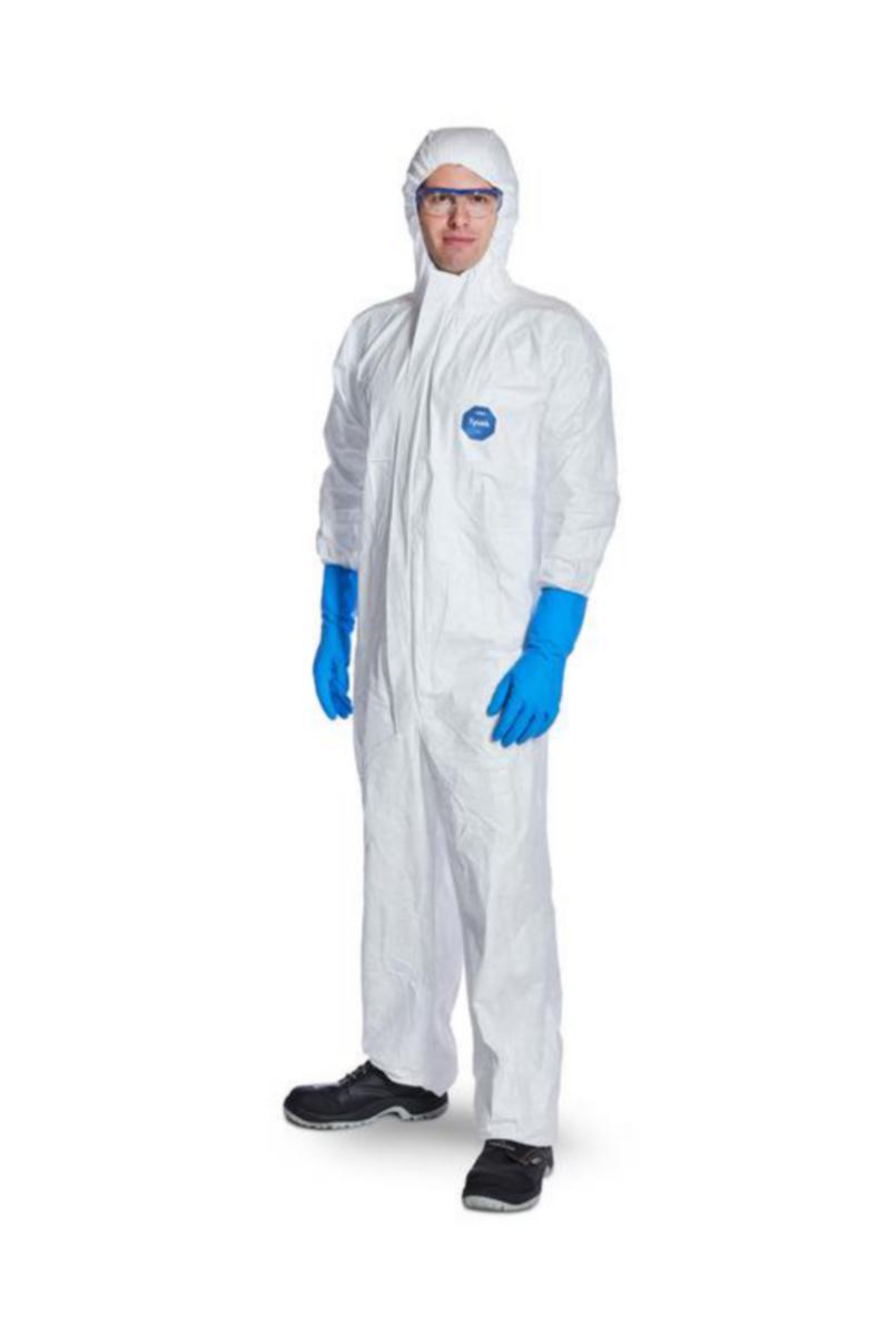 Korttidsoverall Tyvek 500 Xpert - KORTTIDSOVERALL TYVEK 500 XPERT TYCHF5SWHXP VIT 4XL