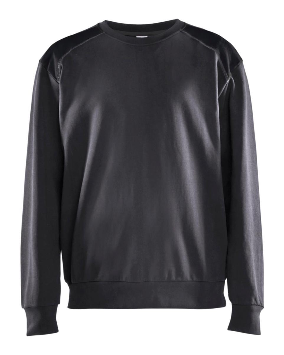 Tröja Blåkläder 3580-1158 - TRÖJA BLK 3580-1158 RUNDHALS GRÅ/SVART STL 4XL
