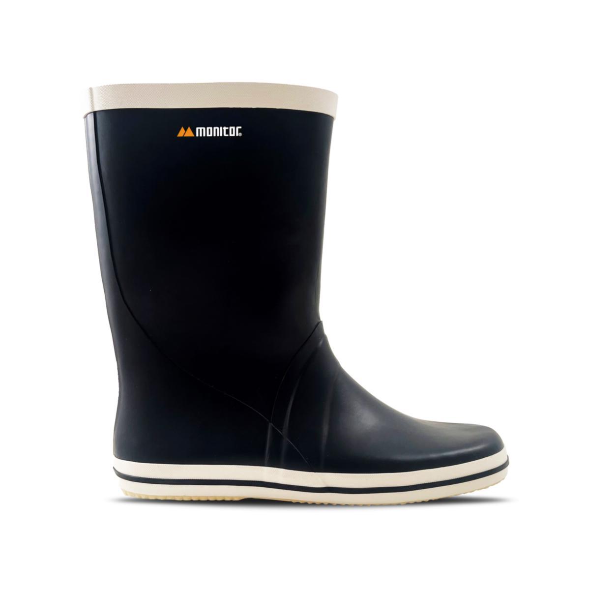 Gummistövel Monitor Nautic - GUMMISTÖVEL MONITOR NAUTIC SEGLAR MODELL BLÅ/VIT STL 43