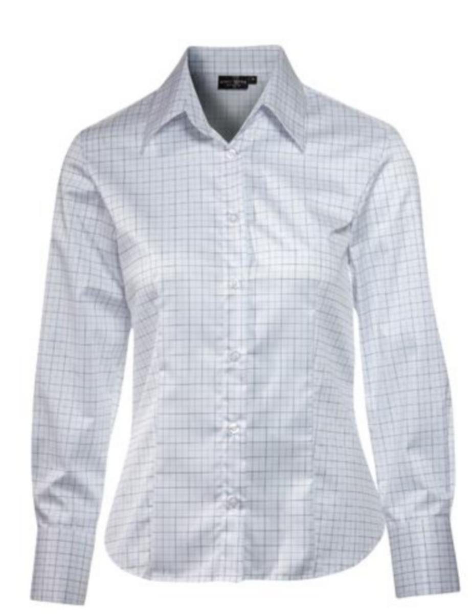 Skjorta Dam Two Ply 6135, Ernst Alexis - SKJORTA LADIES SHIRT BRUN