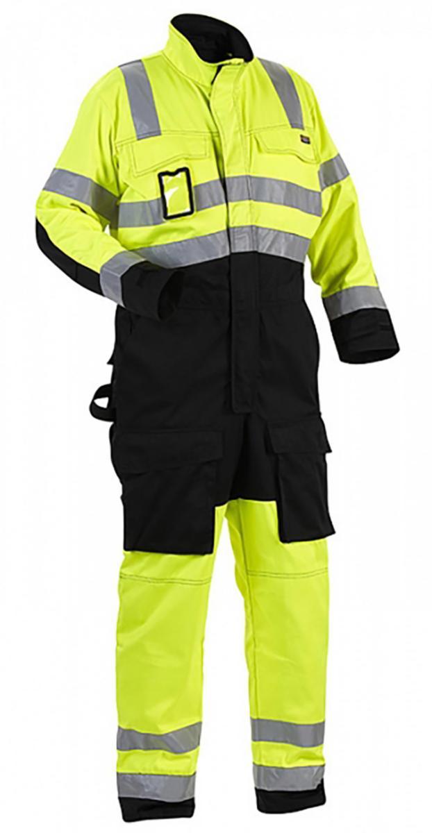 Overall Blåkläder 6373-1804 - OVERALL BLK 6373-1804 GUL/SV VARSEL KL3 STL C62