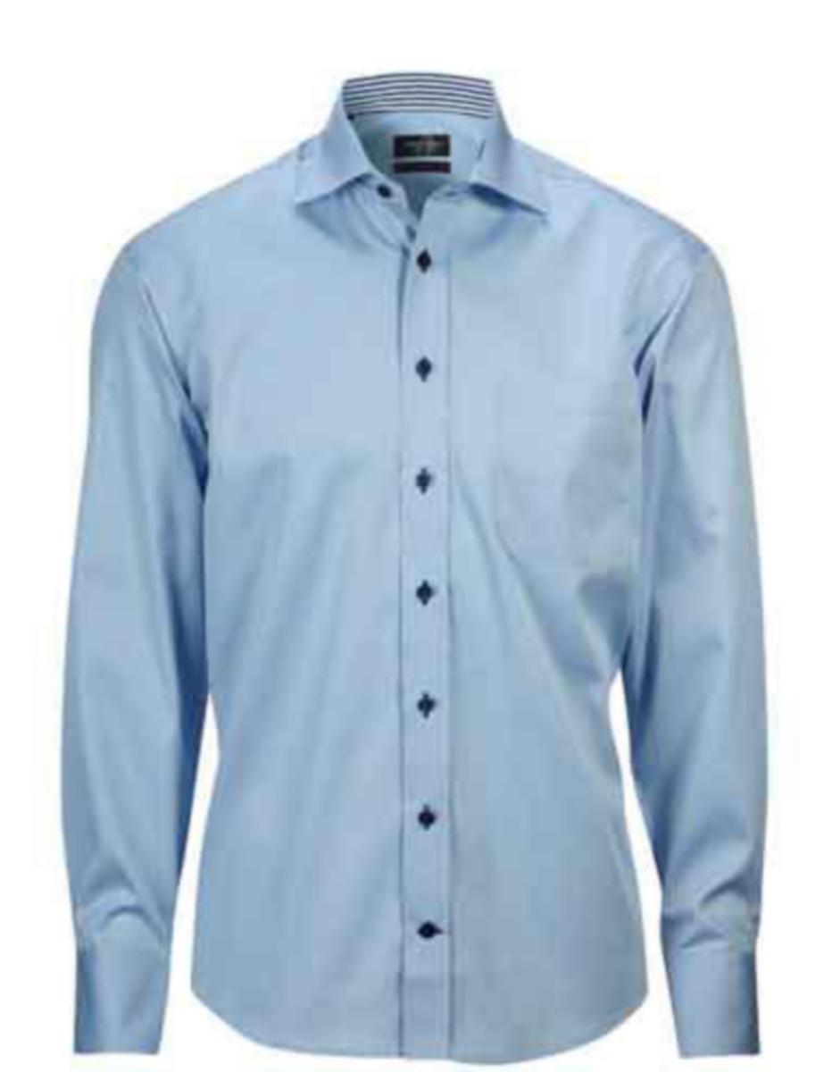 Skjorta Basic Slimfit 5275, Ernst Alexis - SKJORTA ERNST ALEXIS 5275-21 SLIM LJUSBLÅ 41/42