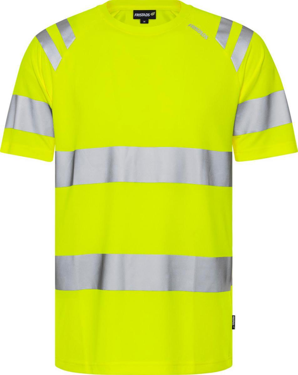 T-shirt Fristads 7860 GPST Green - T-SHIRT FR 7860 GPST GUL TROFTA VARSEL KL2 GREEN M