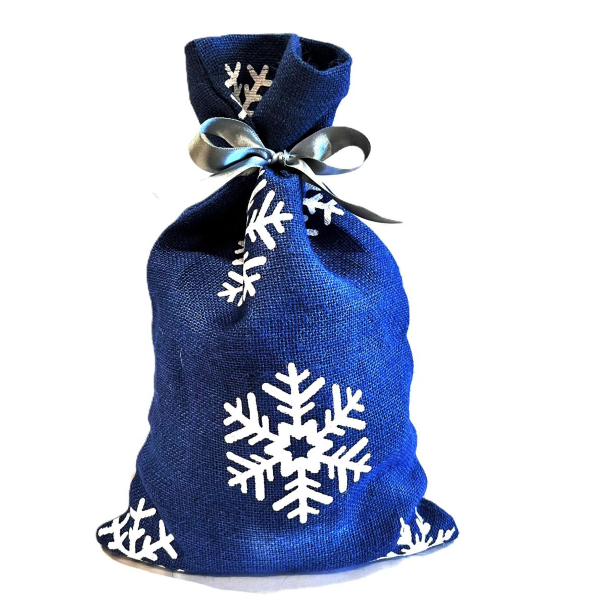 Julsäck m godis Snöflinga - JULSÄCK SNÖFLINGA 2KG